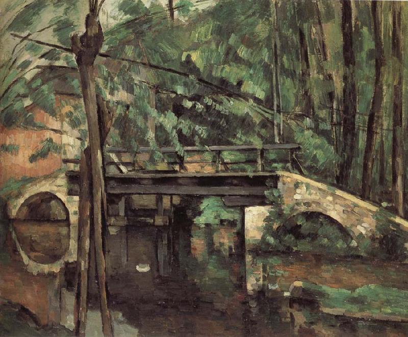 Paul Cezanne The Bridge of maincy Sweden oil painting art